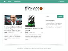 Tablet Screenshot of menssanabasket.it